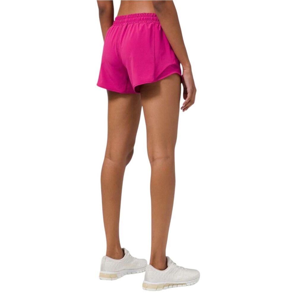 Lululemon Hotty Hot Short Low Rise 4" Ripened Raspberry - Picture 5 of 7